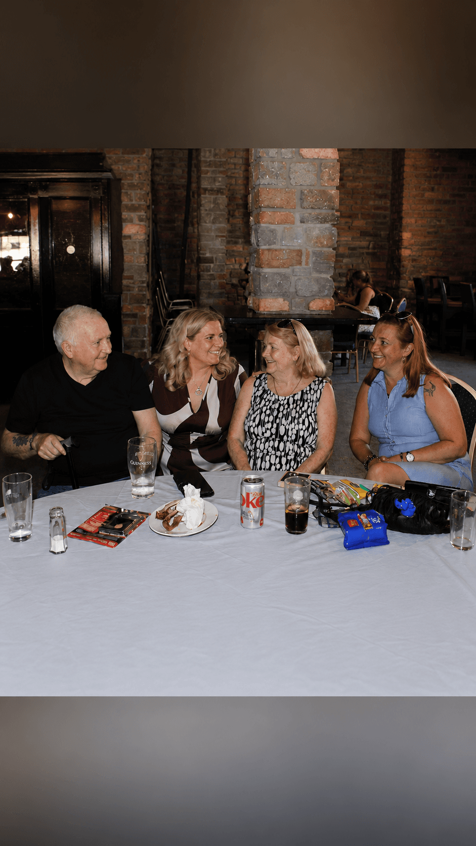 Family and friends celebrating a christening in the Function Room