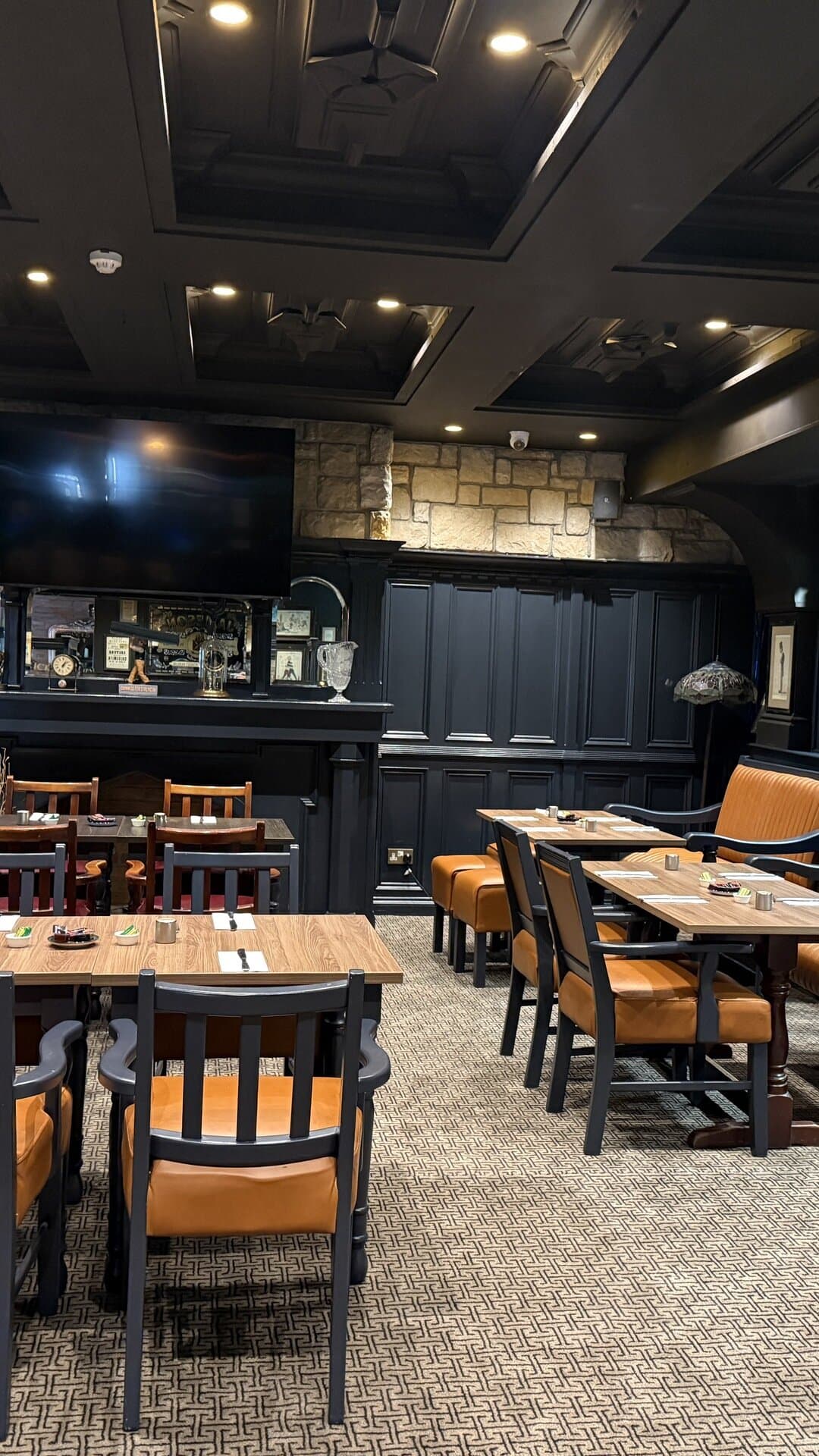 The Library at Fitzpatrick's Baldoyle, a reserved dining area set for a private gathering